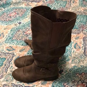 9M Wide Calf Boots White Mountain - Lyle